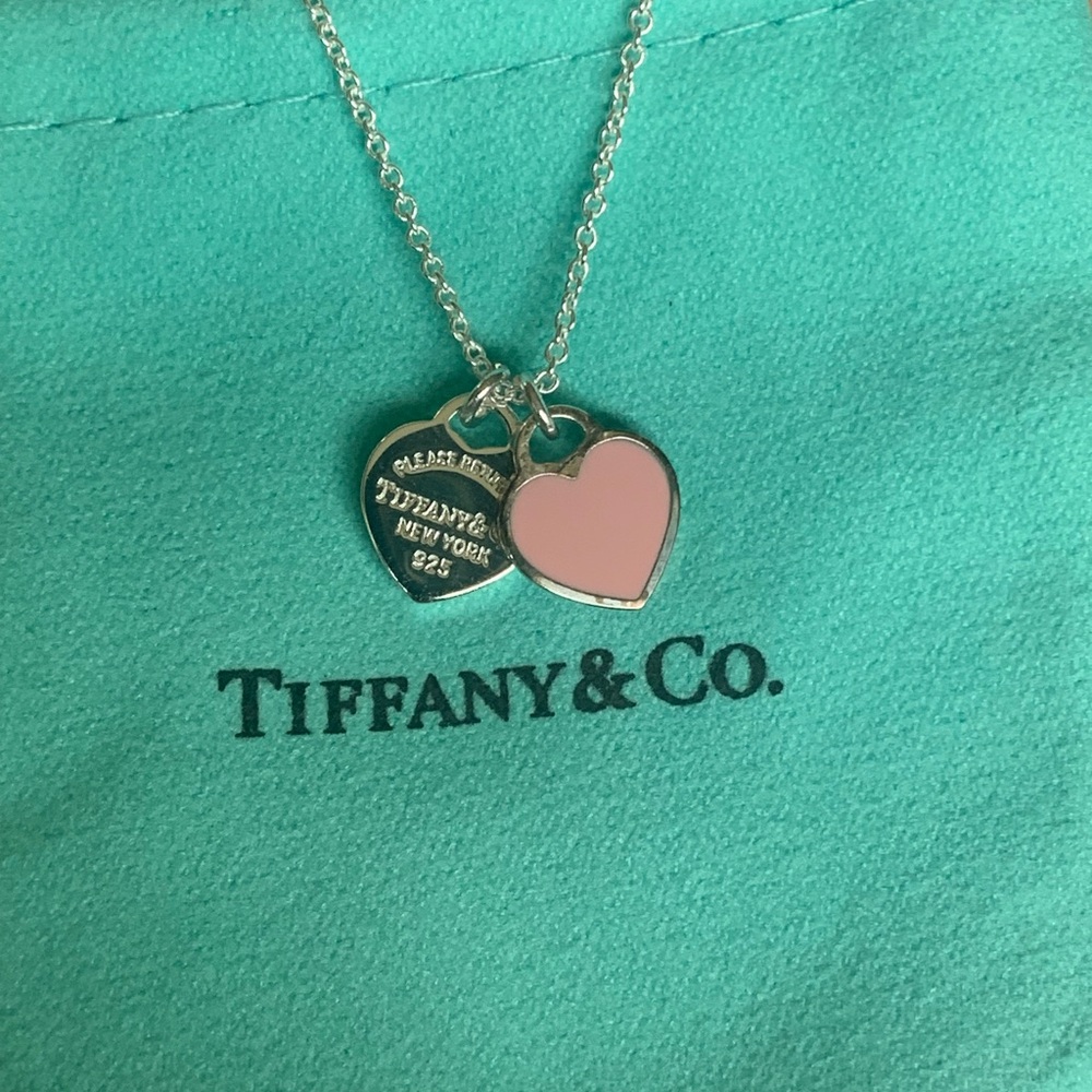 Tiffany inspired heart necklace